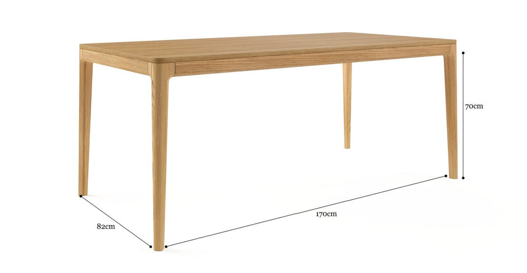 Brosa Drek Dining Table Natural Oak