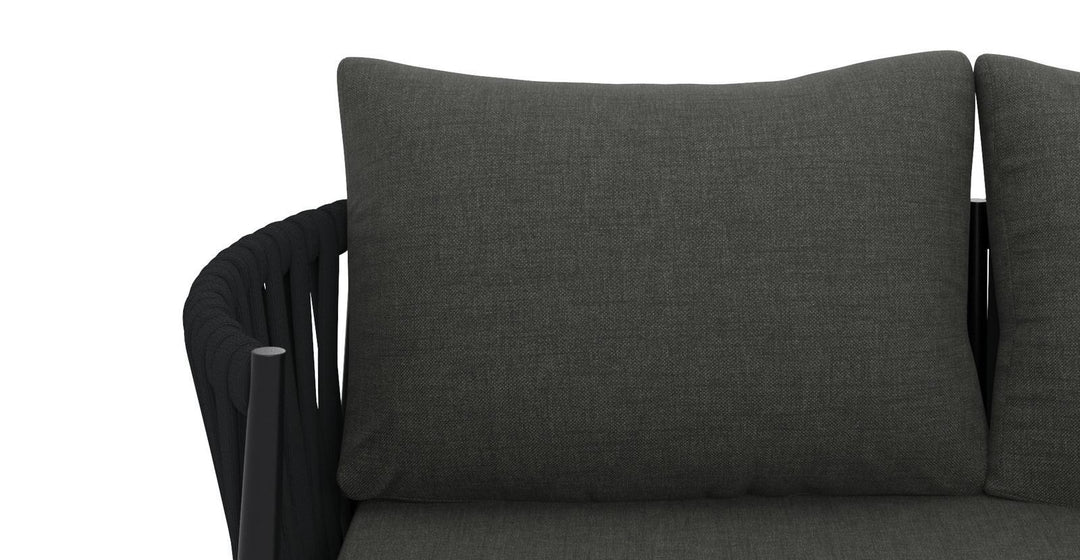 Brosa Maui 3 Seater Outdoor Sofa Piece Deep Flint