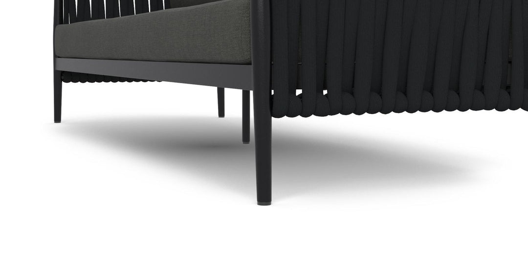 Brosa Maui 3 Seater Outdoor Sofa Piece Deep Flint