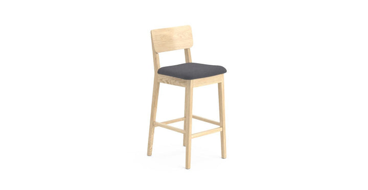 Brosa Mokuzai Bar Stool (Charcoal)