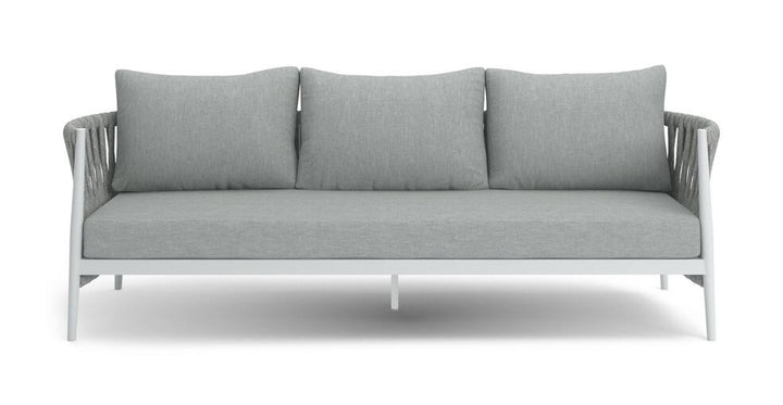 Brosa Maui 3 Seater Outdoor Sofa Piece (Alabaster, Right Arm)