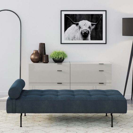 Brosa Harper Daybed Navy Blue