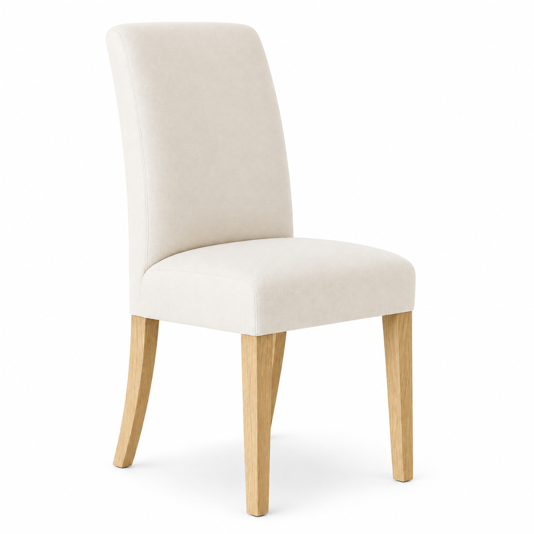 Brosa Grace Set of 2 Dining Chairs – Light Beige