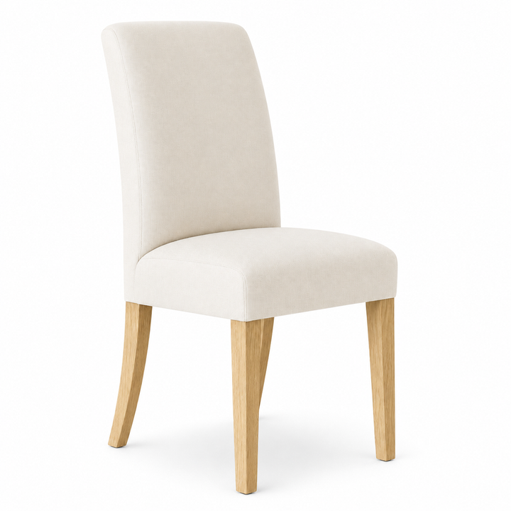 Brosa Grace Set of 2 Dining Chairs – Light Beige