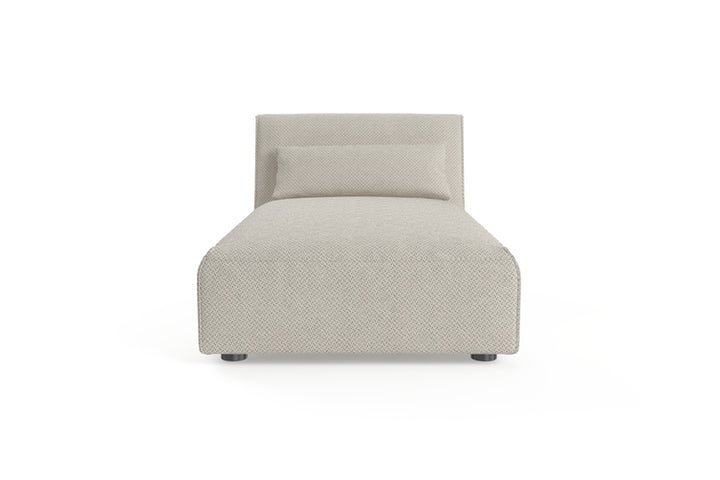 Brosa Drake Modular Chaise Piece (Seashell White)