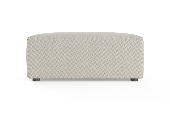 Brosa Drake Ottoman (Seashell White)