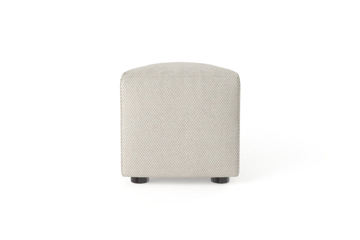 Brosa Drake Ottoman (Seashell White)