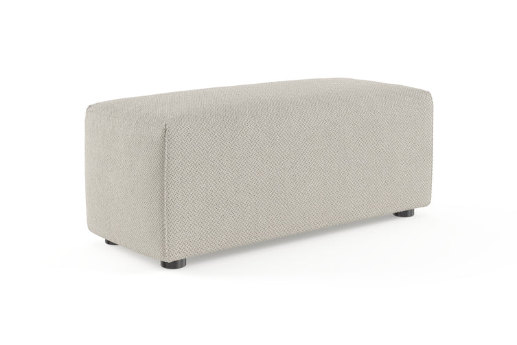 Brosa Drake Ottoman (Seashell White)