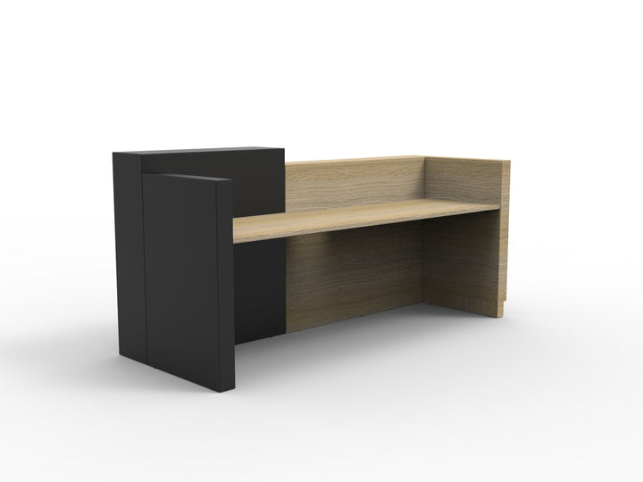 Sempre Reception Counter - Natural Oak