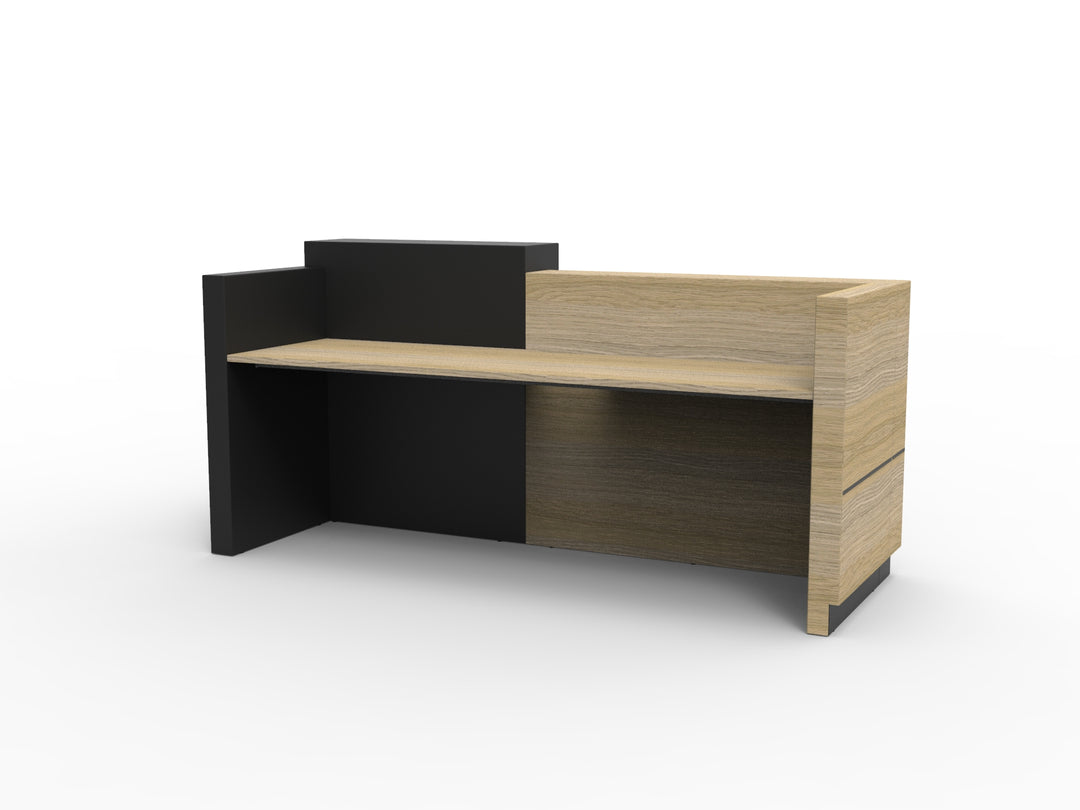 Sempre Reception Counter - Natural Oak