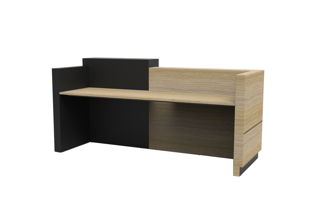 Sempre Reception Counter - Natural Oak