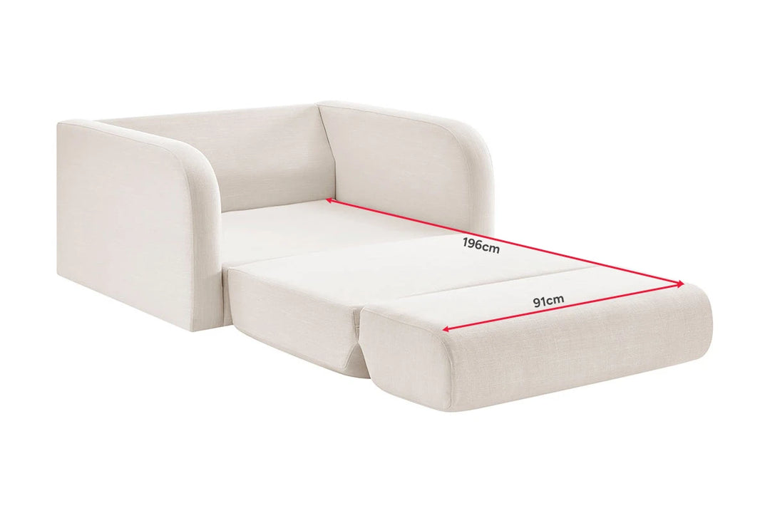 Brosa Scout Sofa Bed (Classic Cream, Single)