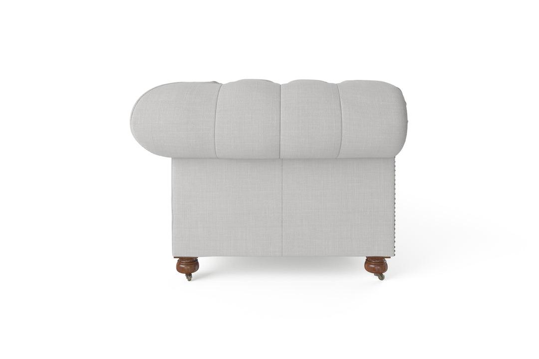 Brosa Camden Chesterfield 3 Seater Sofa (Cloud Grey)