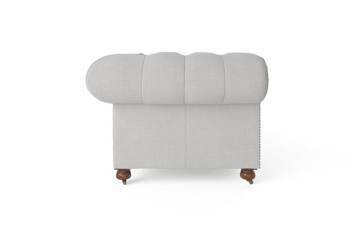 Brosa Camden Chesterfield 3 Seater Sofa (Cloud Grey)