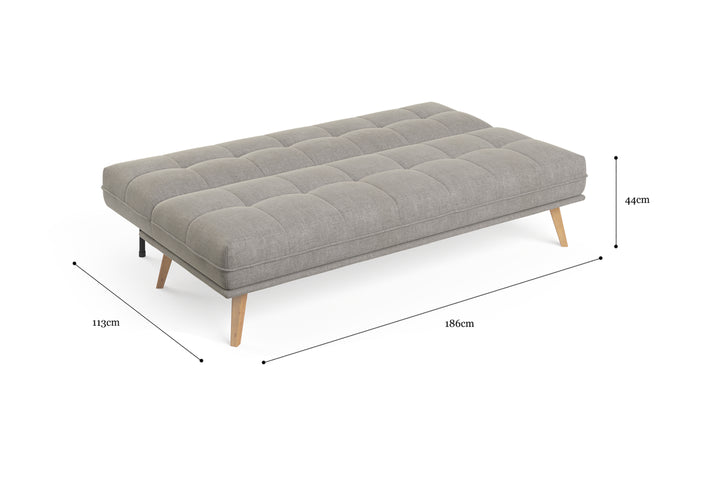 Brosa Mallow Sofa Bed (Moonlight Grey)
