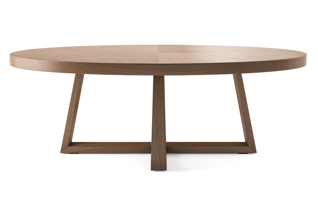 Brosa Parc Coffee Table (Buff Brown Oak Wood)