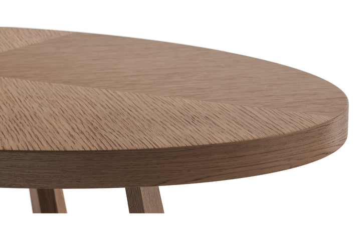 Brosa Parc Coffee Table (Buff Brown Oak Wood)
