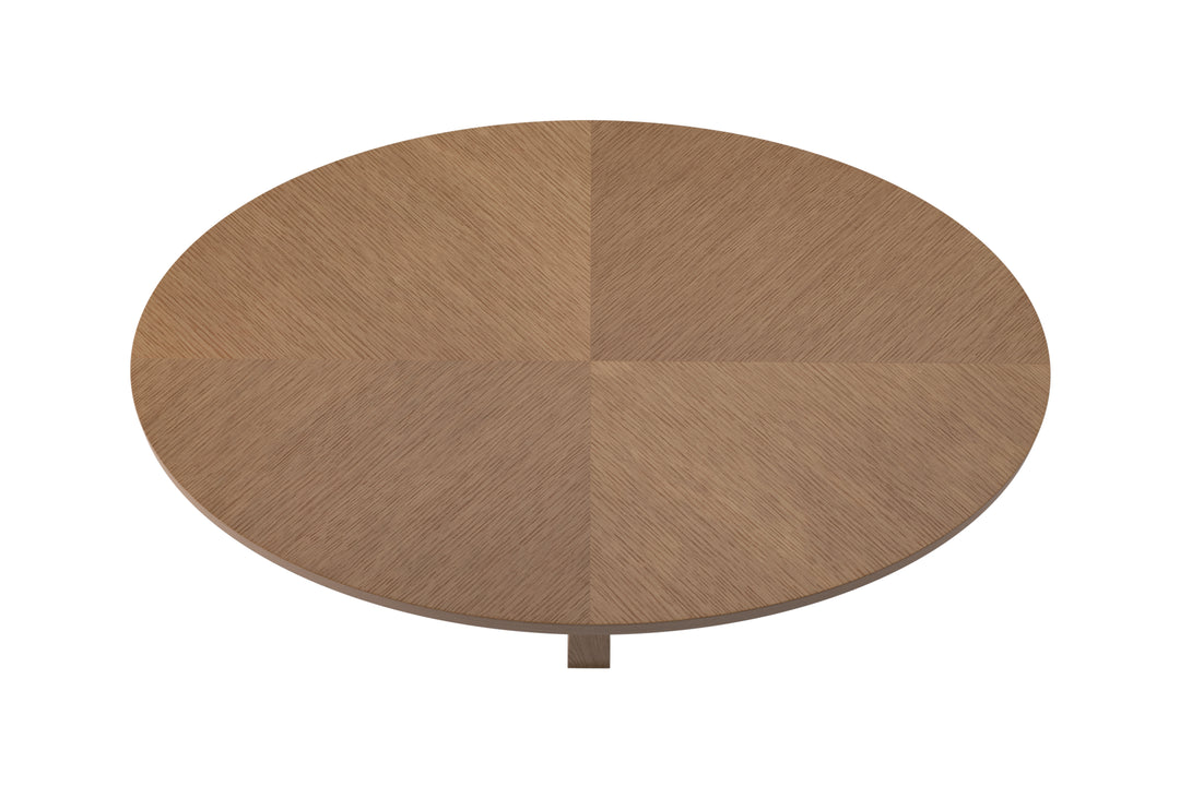 Brosa Parc Coffee Table (Buff Brown Oak Wood)