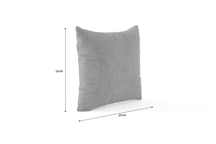 Brosa Seta Standard Cushion (Gainsboro Grey, 50 x 50cm)
