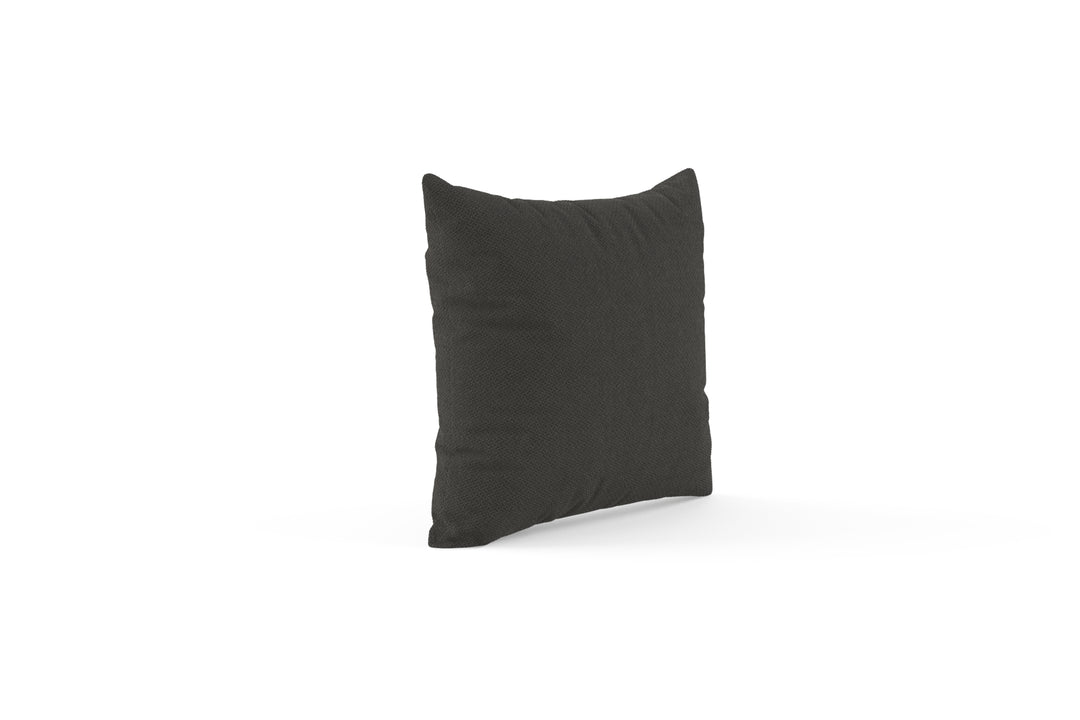 Brosa Seta Standard Cushion (Nickel Grey, 50 × 50cm)