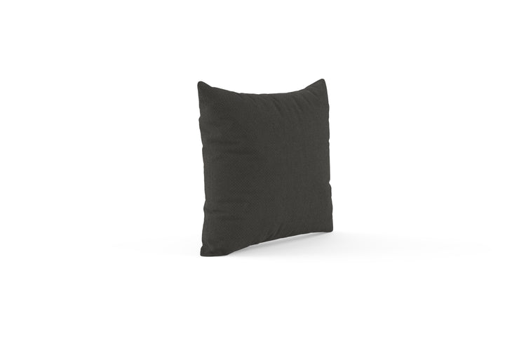 Brosa Seta Standard Cushion (Nickel Grey, 50 × 50cm)