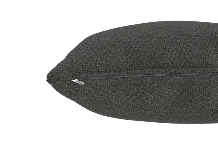 Brosa Seta Standard Cushion (Nickel Grey, 50 × 50cm)