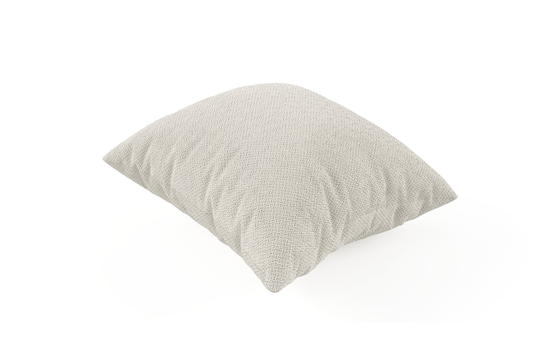 Brosa Seta Standard Cushion (Seashell White, 50 × 50cm)