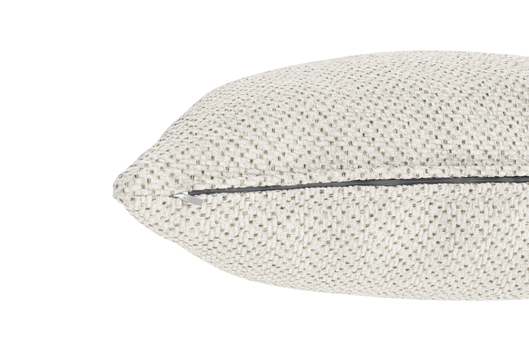 Brosa Seta Standard Cushion (Seashell White, 50 × 50cm)