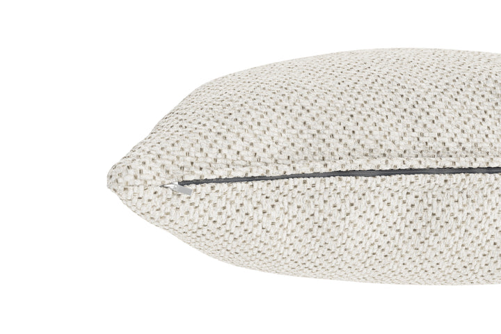 Brosa Seta Standard Cushion (Seashell White, 50 × 50cm)